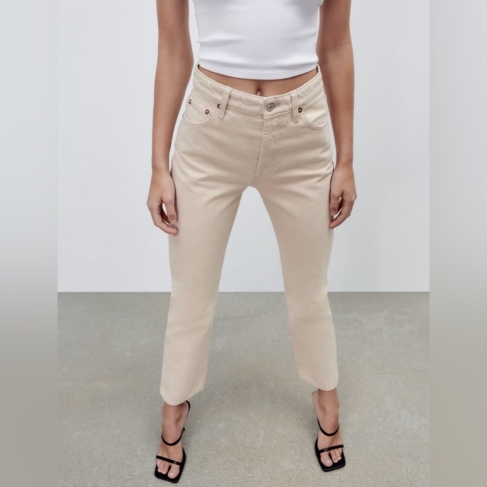ZARA straight leg jeans